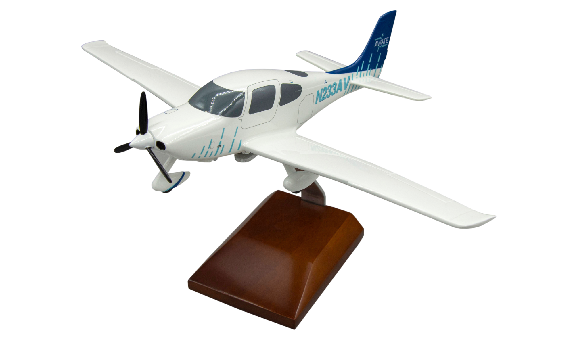 Maqueta Cirrus CR20 Private N233AV